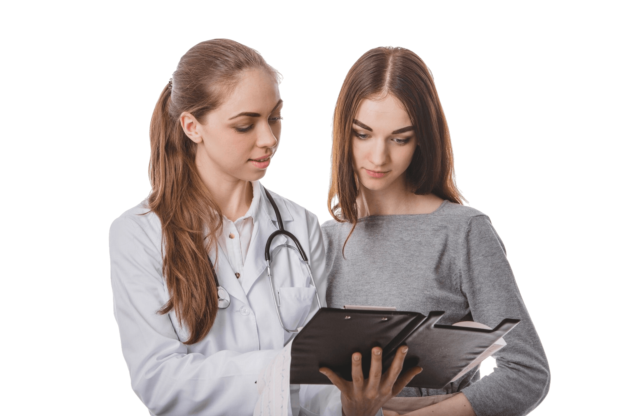 Doctor and patient discussing care plan